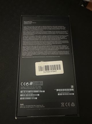 Caja iPhone 13 Pro Max 128GB - Dorado