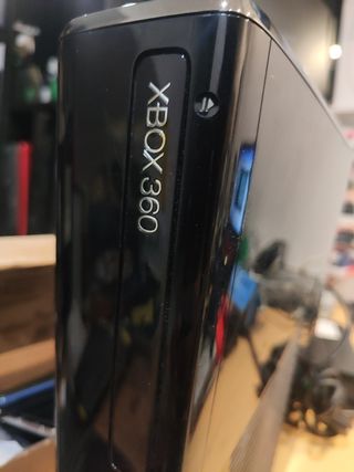 Xbox 360 S - Consola negra fallo luz roja