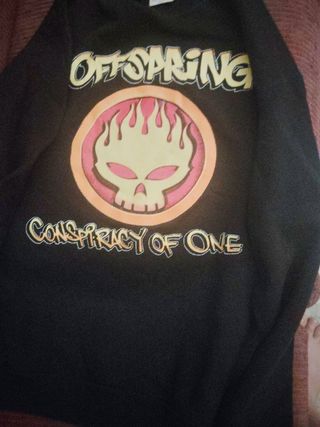 Sudadera Offspring XL negra vintage