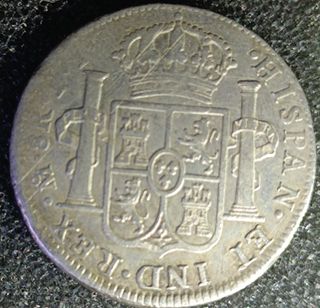 Moneda plata Fernando VII 1819