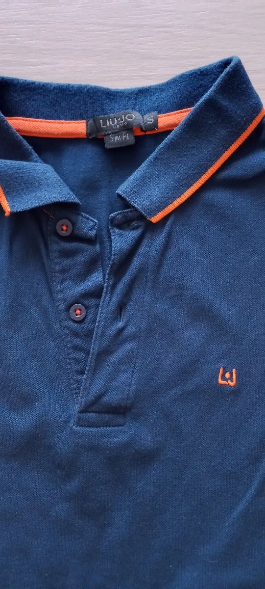 Polo Liu Jo Uomo Blu Tg.S