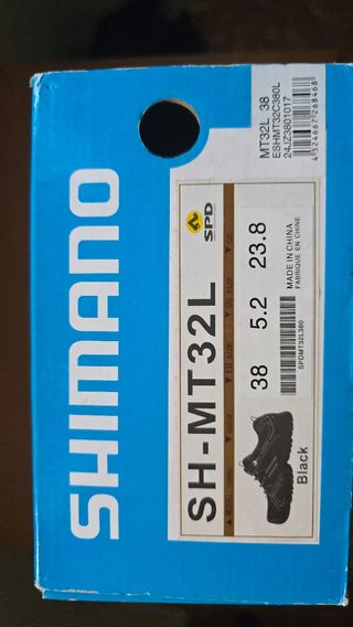 Zapatillas Shimano ciclismo 38