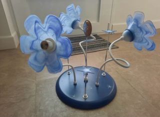 Lámpara infantil estrellas azules