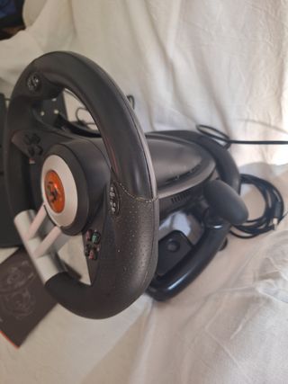 Volante y pedales para videojuego K-WHEEL GAMING
