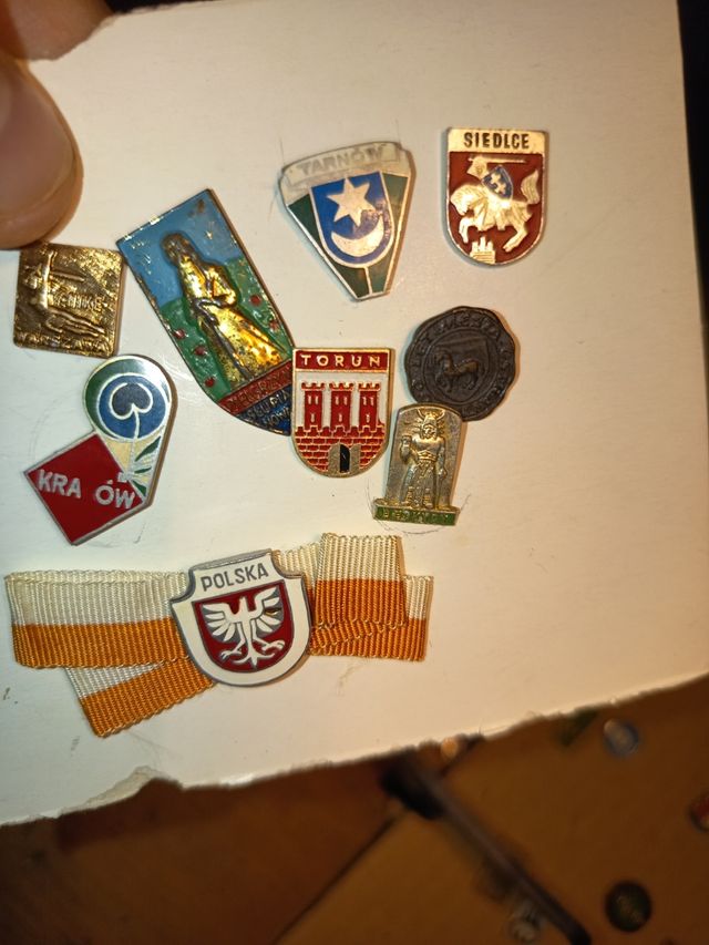 Pins Polonia: 9 Pines Coleccionables