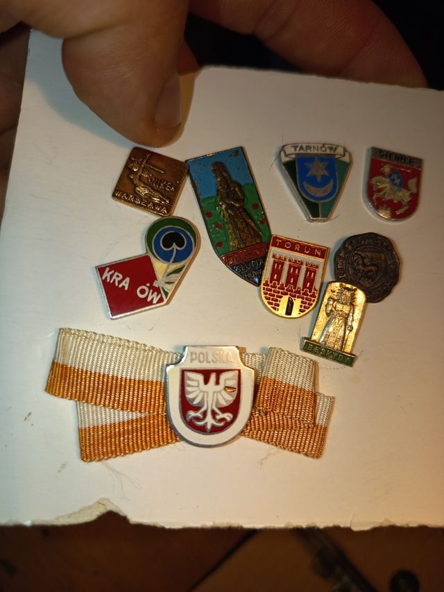 Pins Polonia: 9 Pines Coleccionables