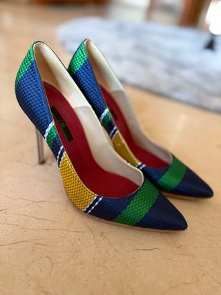 Tacones Carolina Herrera multicolor