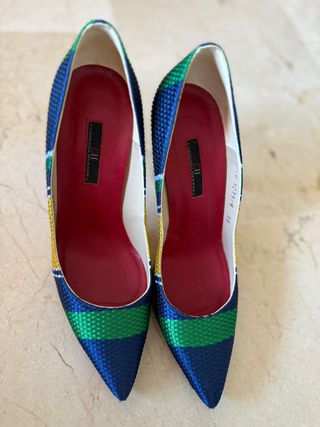 Tacones Carolina Herrera multicolor