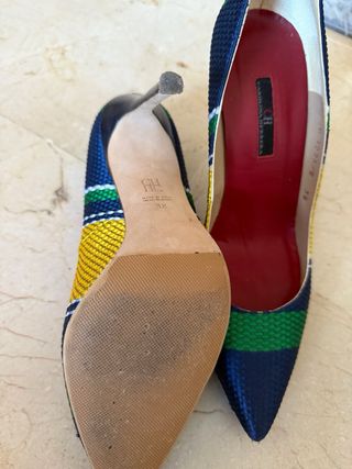 Tacones Carolina Herrera multicolor