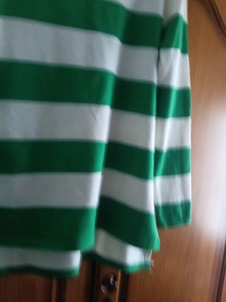 Jersey rayas verde-blanco