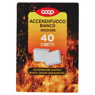 AccendiFuoco Coop - 40 Cubetti
