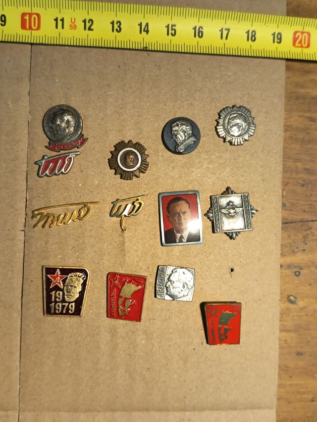 Pins Yugoslavia Época Tito