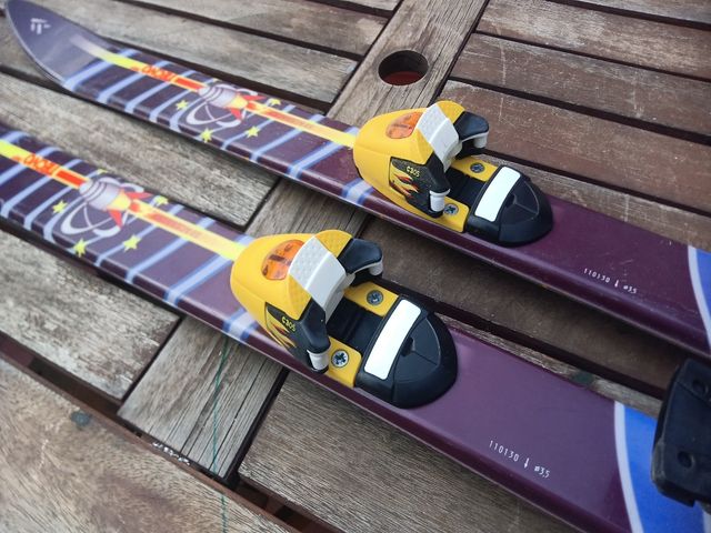 Esquís infantiles Space Age