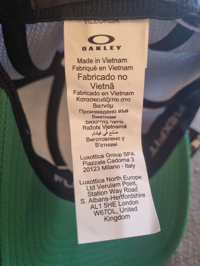 cappellino Oakley Ellipse Mesh tg. L/XL verde *NEW