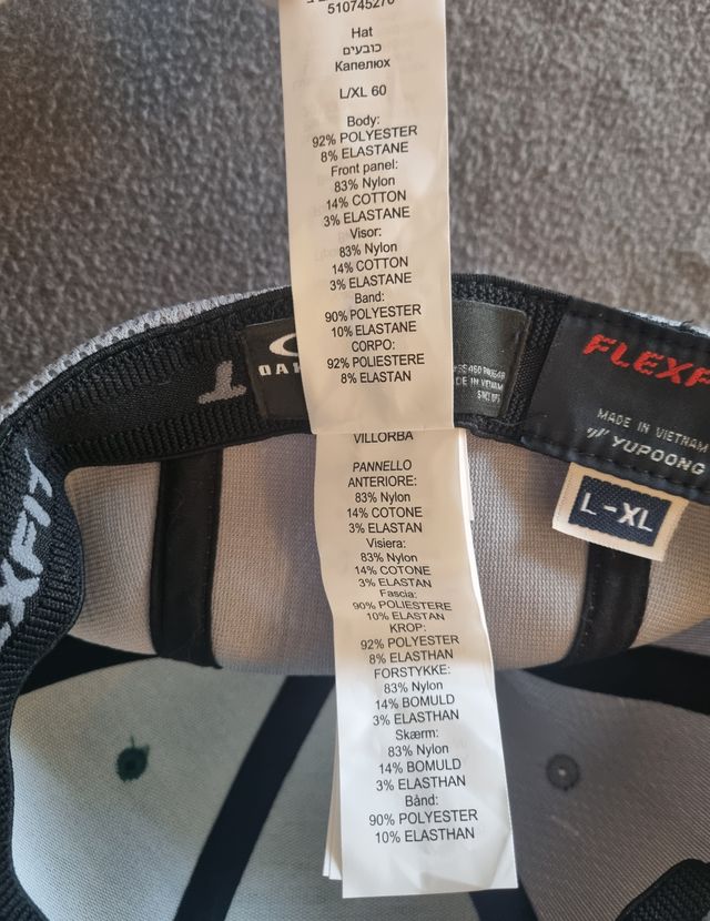 cappellino Oakley Ellipse Mesh tg. L/XL verde *NEW