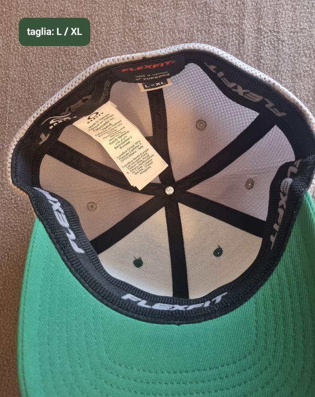 cappellino Oakley Ellipse Mesh tg. L/XL verde *NEW