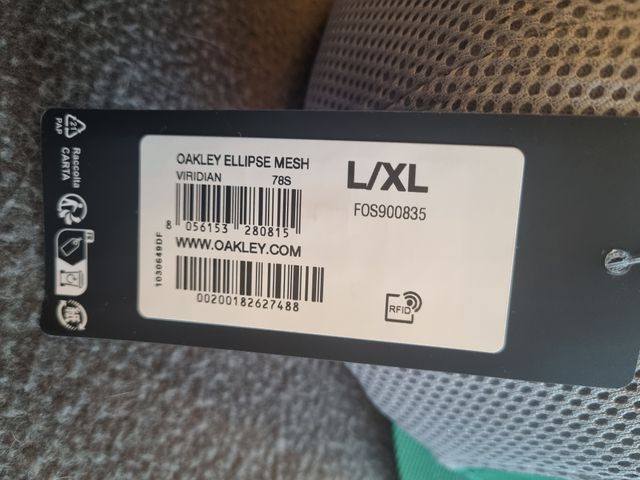 cappellino Oakley Ellipse Mesh tg. L/XL verde *NEW