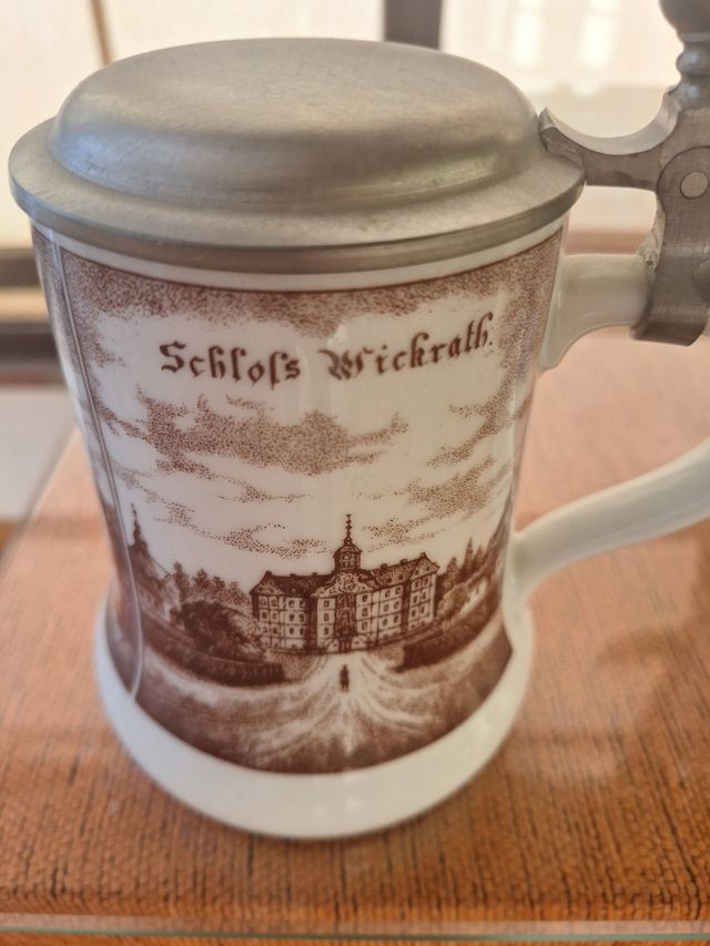 Jarra cerveza Alemania Schloss Wickrath