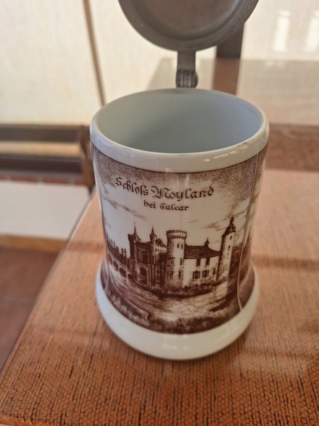 Jarra cerveza Alemania Schloss Wickrath