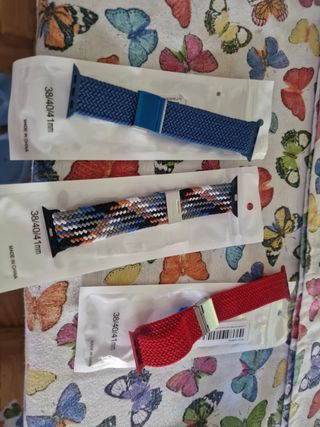 3 correas Apple Watch 38/40/41mm