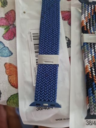 3 correas Apple Watch 38/40/41mm