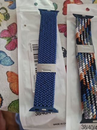 3 correas Apple Watch 38/40/41mm