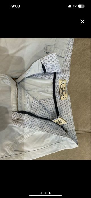 Pantaloncini corti uomo grigio 