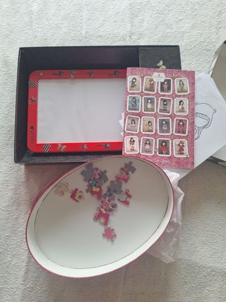 Lote de mesa de luz Gorjuss y puzzle de 222 piezas