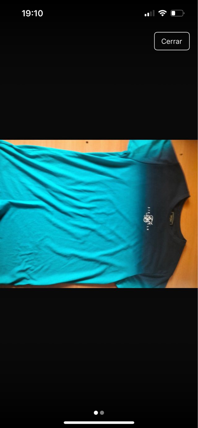 Siksilk Camiseta M Azul