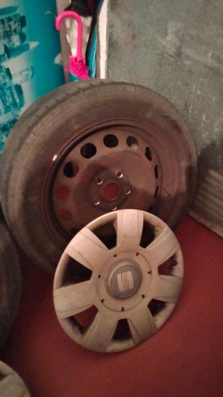 Dos juegos de ruedas de 16