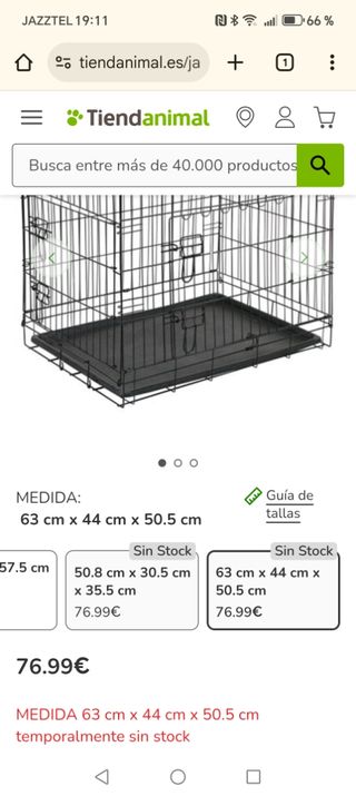 Jaula para gato - Negra