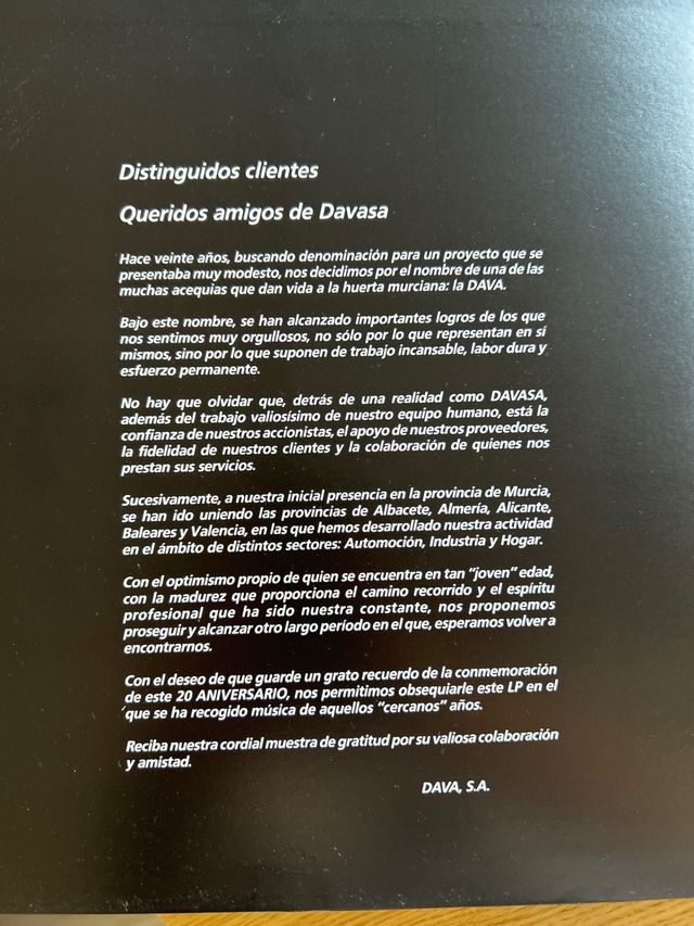 Vinilo Davasa 1971-91