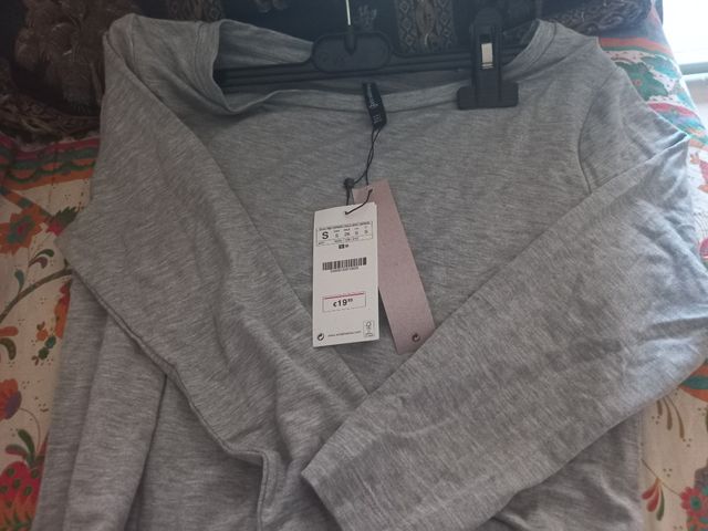 Vestito lungo grigio