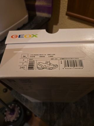 Zapatos Geox niño 36 - negro