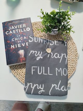 Funda gris para ebook/Kindle