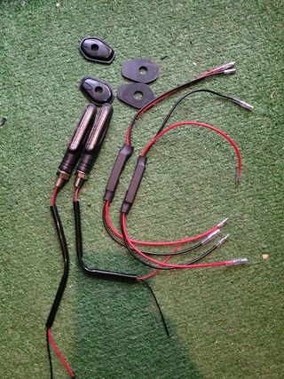 Intermitentes LED moto con resistencias - 2uds