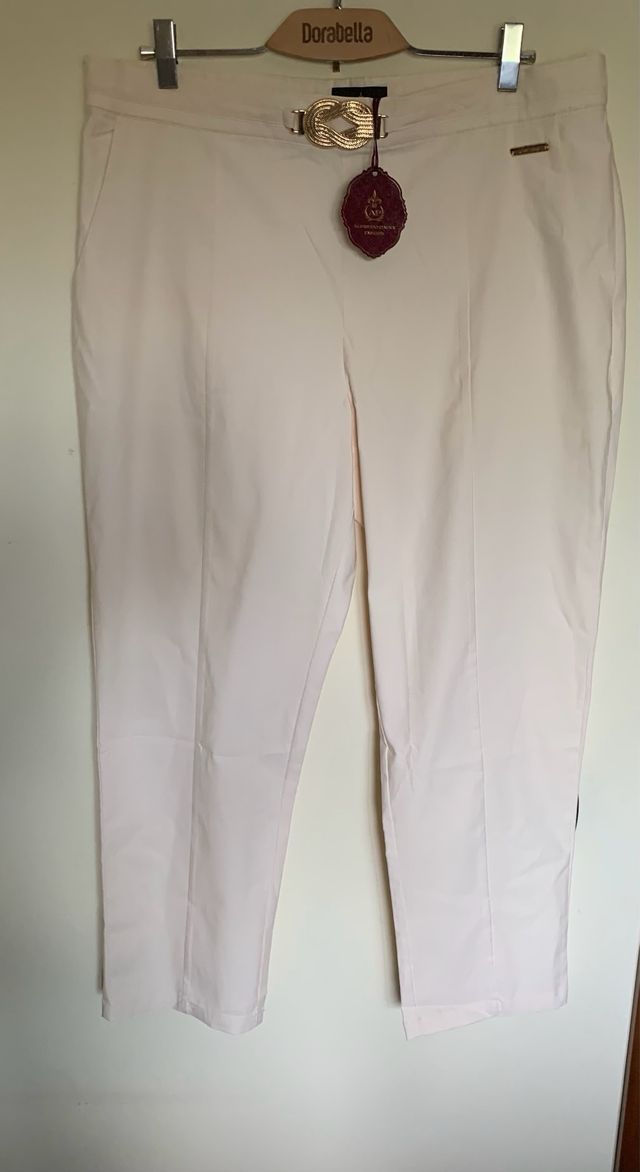 Pantaloni Alfredo Pauly panna