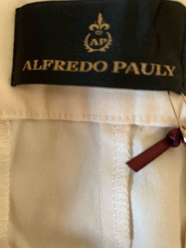 Pantaloni Alfredo Pauly panna