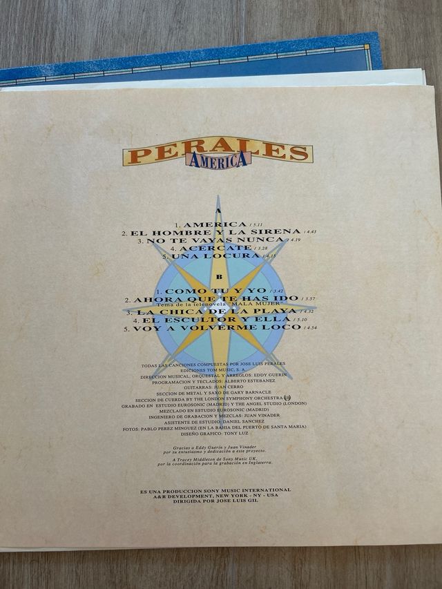 Vinilo Perales - América