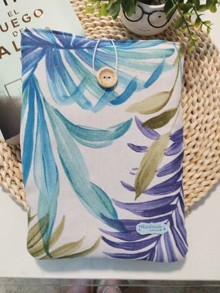 Funda libros - Azul, Morado