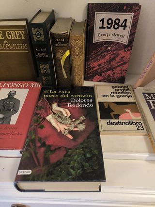 Libros literatura variada 5€ unidad