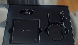 Powerbank + Cargadores + Soporte Coche Inalámbrico