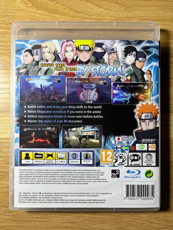 Naruto Ultimate Ninja Storm 2 ps3