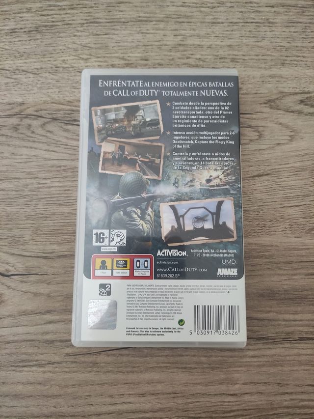 Call of Duty: Roads to Victory PSP