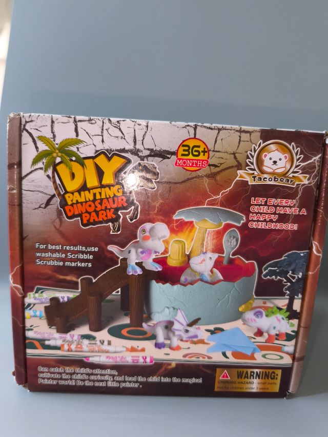 DIY Parque Dinosaurios - Tacobear