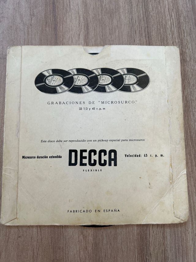 Vinilo Los 3 de Santa Cruz - Canción Enamorada