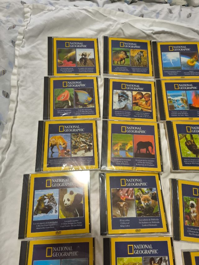 20 DVDs National Geographic (Español)
