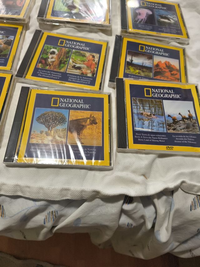 20 DVDs National Geographic (Español)