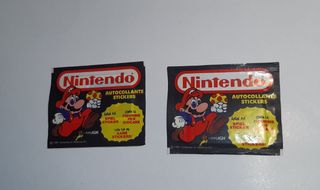 Sticker Nintendo sigillati