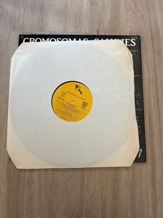 Vinilo El Aviador Dro - Cromosomas Salvajes